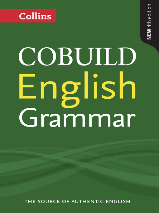 Title details for COBUILD English Grammar by Collins Cobuild - Wait list